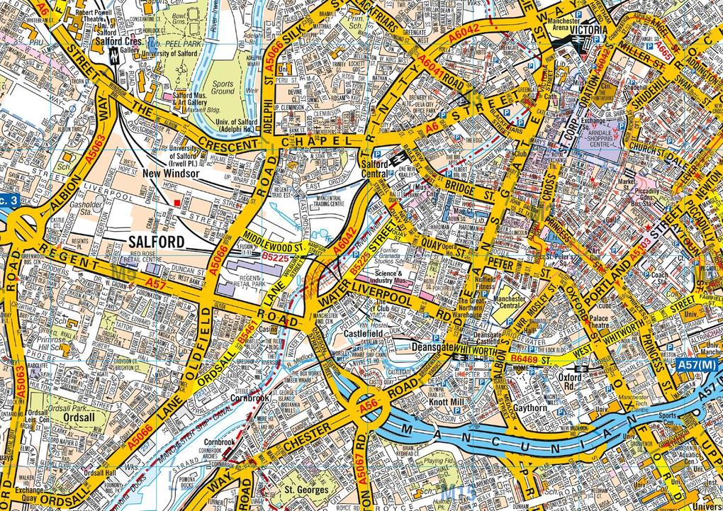 Weitere Ansicht: Manchester Pocket Street Map | A-Z maps