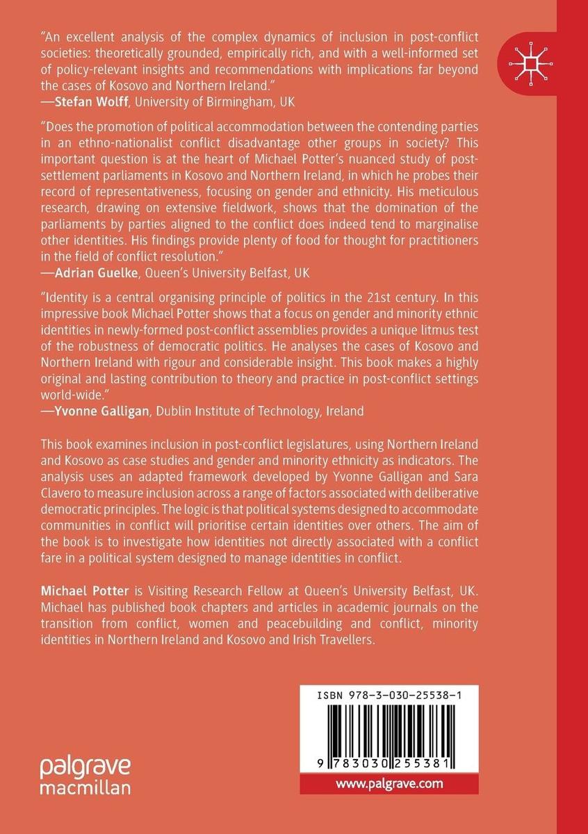 Weitere Ansicht: Inclusion in Post-Conflict Legislatures | Michael Potter