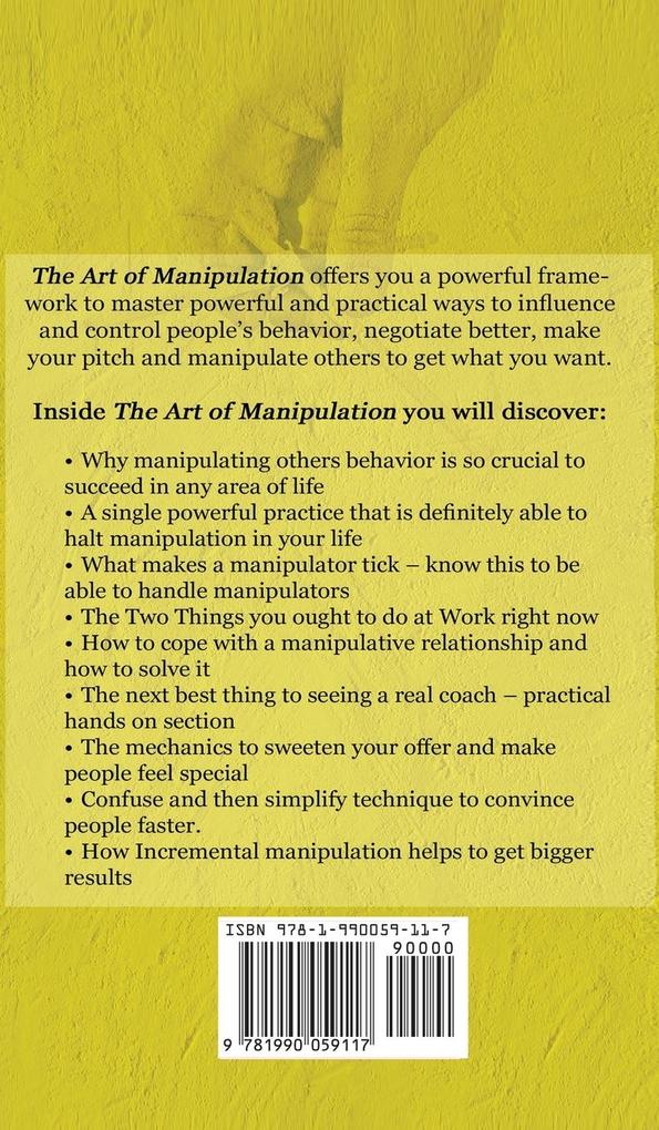 Weitere Ansicht: The Art of Manipulation | Jason Miller