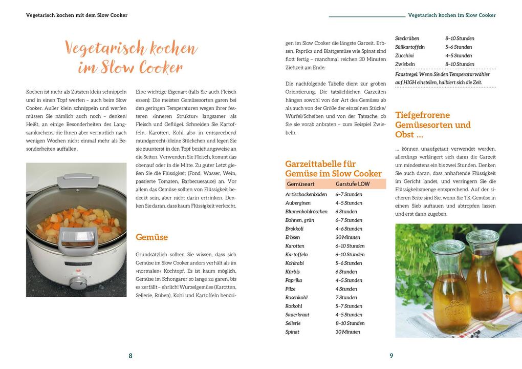 Weitere Ansicht: Vegetarisch kochen mit dem Slow Cooker | Gabriele Frankemölle