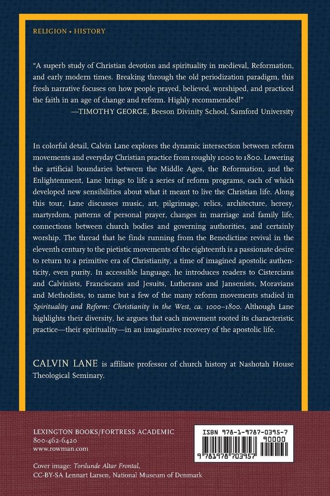 Weitere Ansicht: Spirituality and Reform | Calvin Lane
