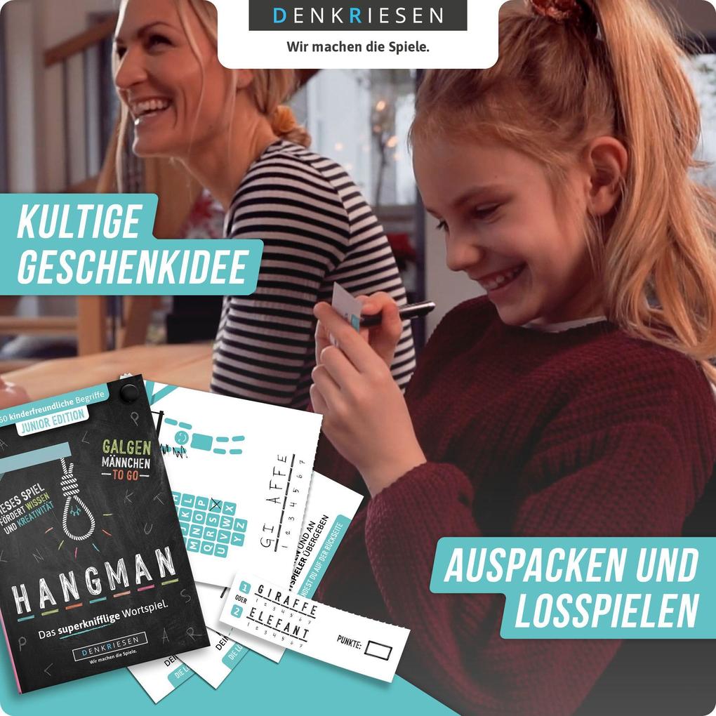 Weitere Ansicht: HANGMAN - JUNIOR EDITION - "Galgenmännchen TO GO" | Denis Görz, Ricardo Barreto