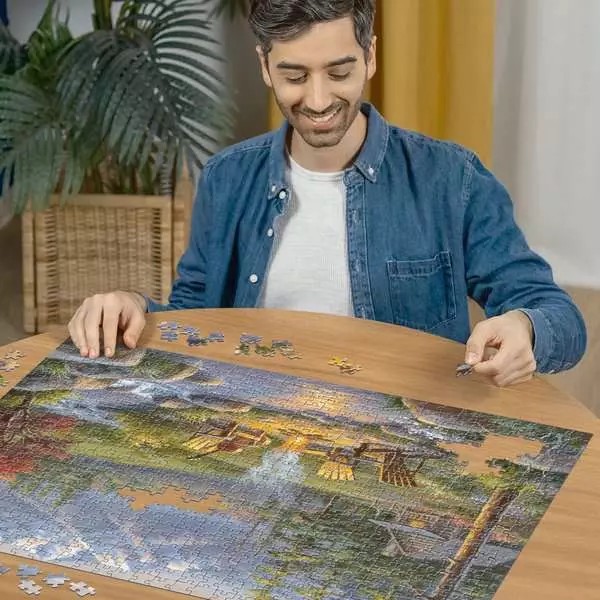 Weitere Ansicht: Erwachsenenpuzzle 750 Large Pieces - Lagerfeuer-Romantik