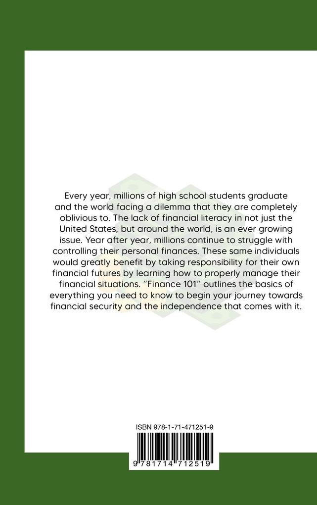 Weitere Ansicht: Finance 101 | Ronald Holmes Iii