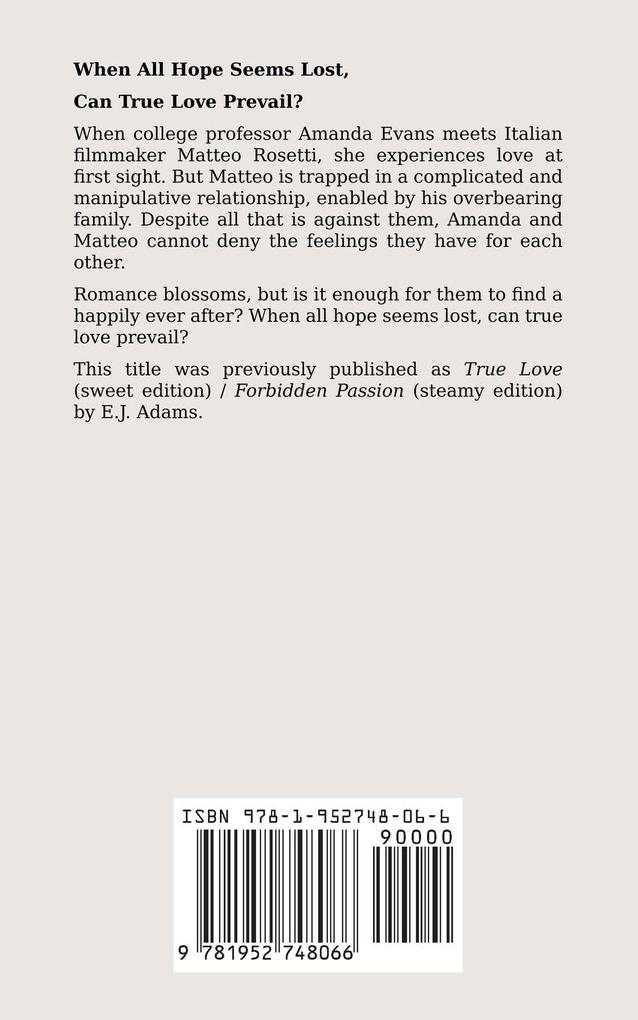 Weitere Ansicht: True Love | Ellie J. Adams