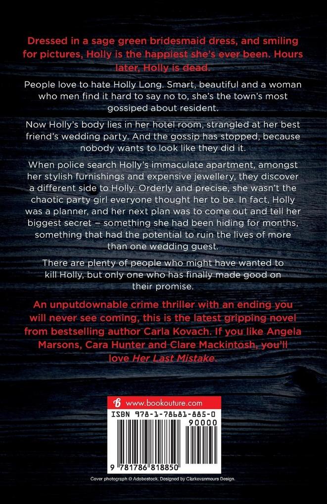 Weitere Ansicht: Her Last Mistake | Carla Kovach