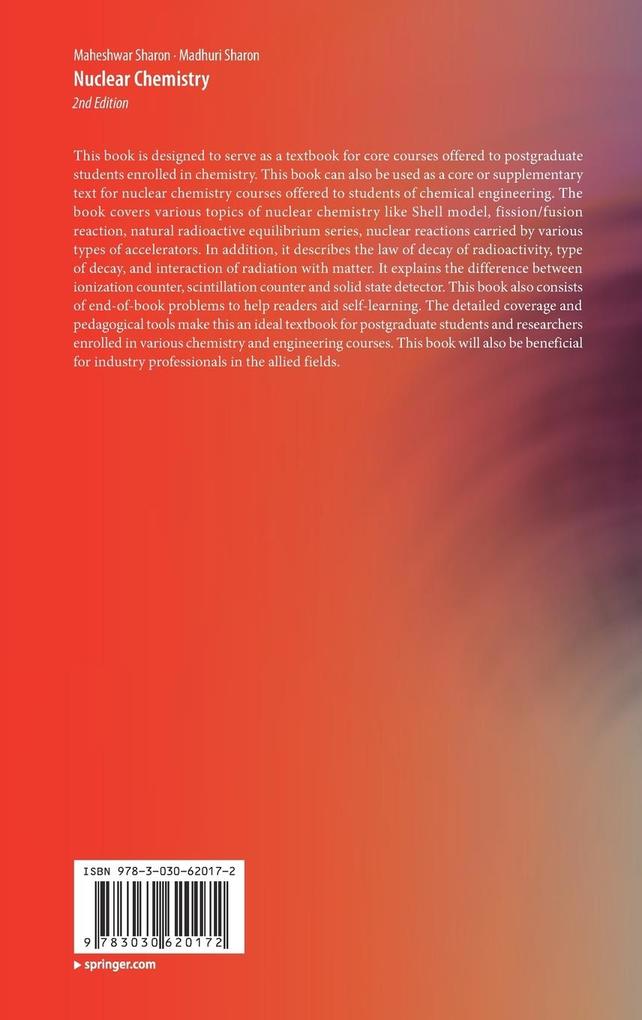 Weitere Ansicht: Nuclear Chemistry | Maheshwar Sharon, Madhuri Sharon
