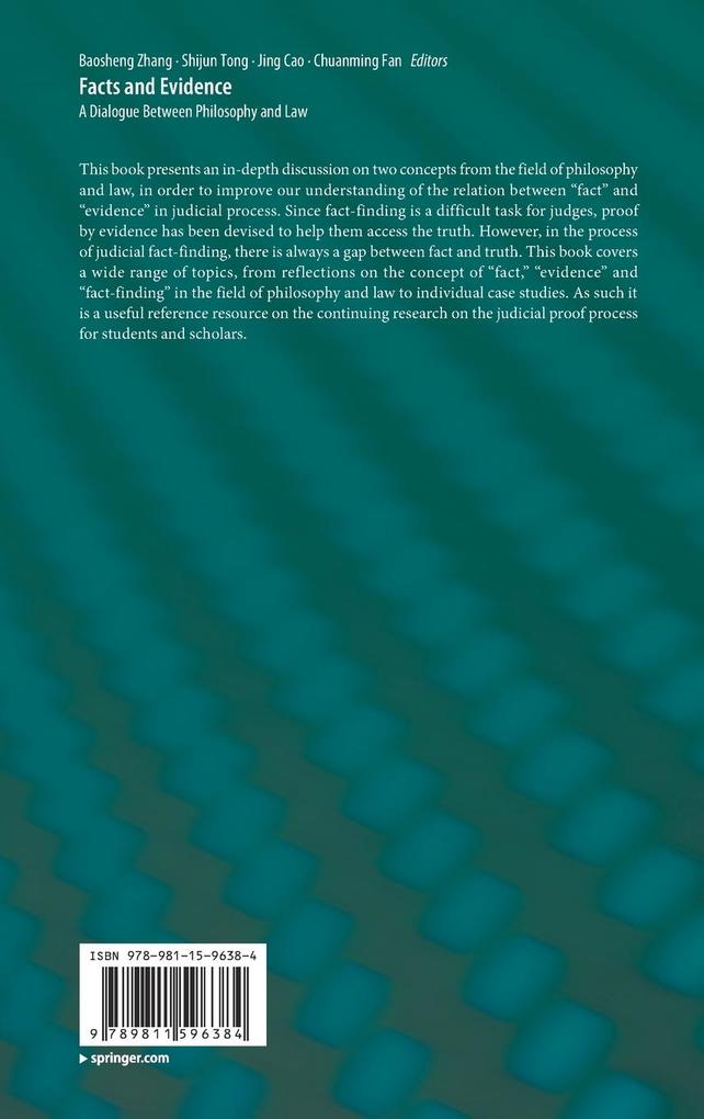 Weitere Ansicht: Facts and Evidence