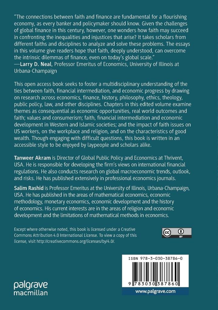 Weitere Ansicht: Faith, Finance, and Economy