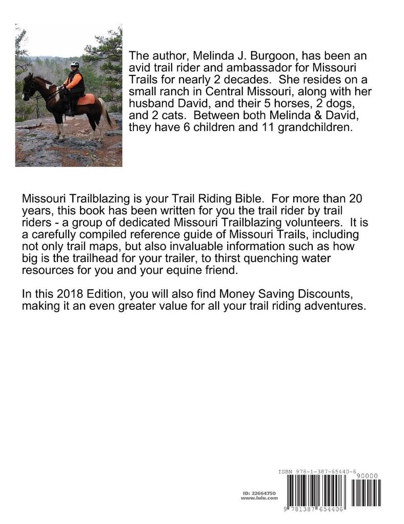 Weitere Ansicht: Missouri Trailblazing 2018 | Melinda J. Burgoon