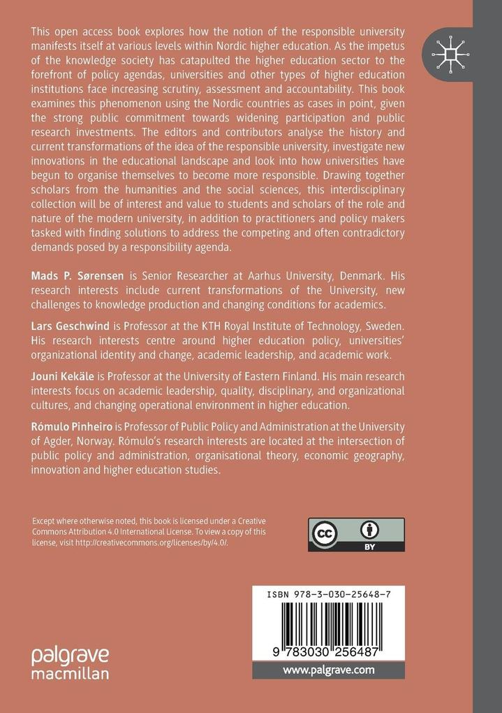 Weitere Ansicht: The Responsible University