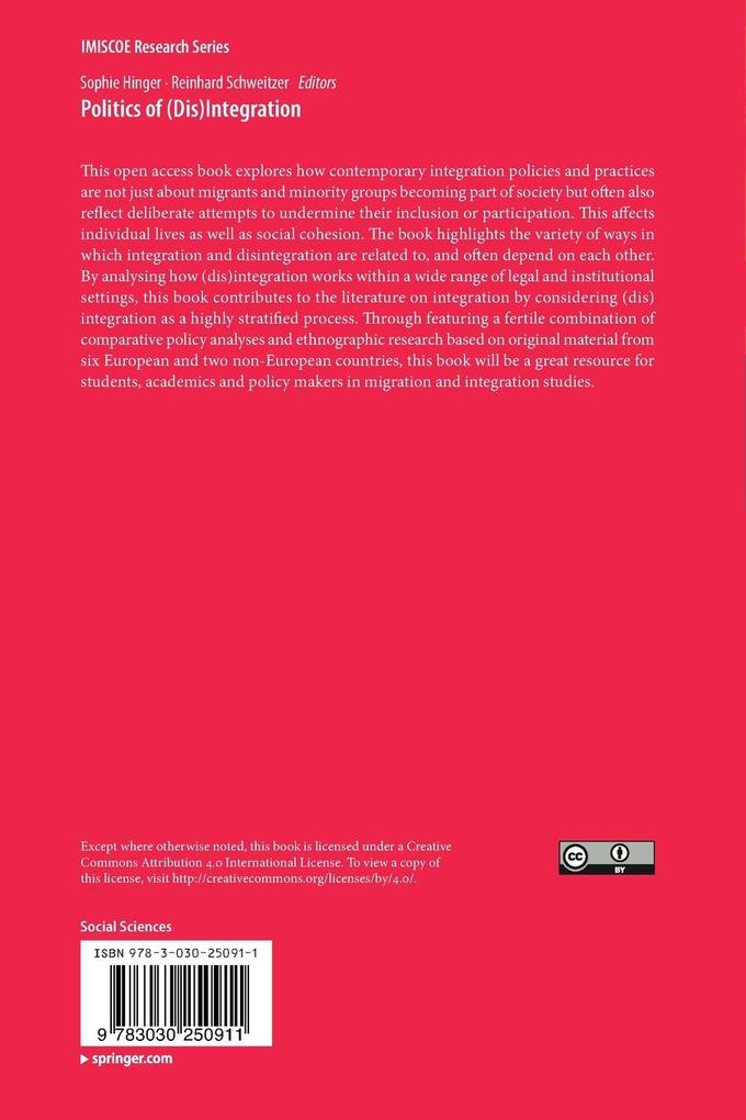 Weitere Ansicht: Politics of (Dis)Integration