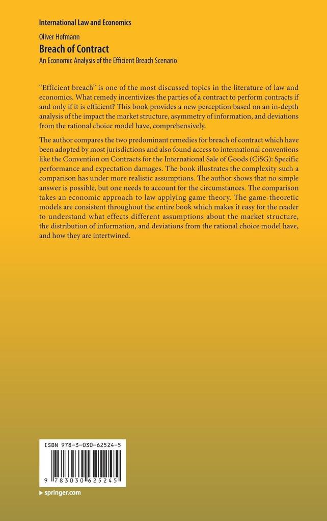 Weitere Ansicht: Breach of Contract | Oliver Hofmann