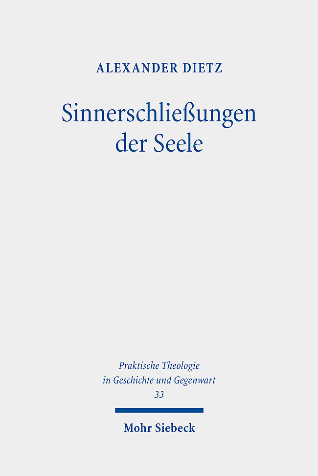 Produktbild: Sinnerschließungen der Seele | Alexander Dietz