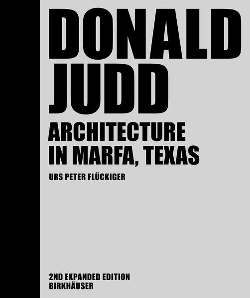 Produktbild: Donald Judd | Urs Peter Flückiger