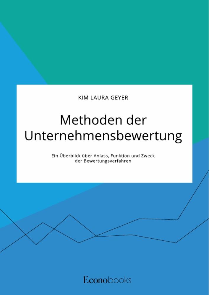 Produktbild: Methoden der Unternehmensbewertung. Ein Überblick über Anlass, Funktion und Zweck der Bewertungsverfahren | Kim Laura Geyer