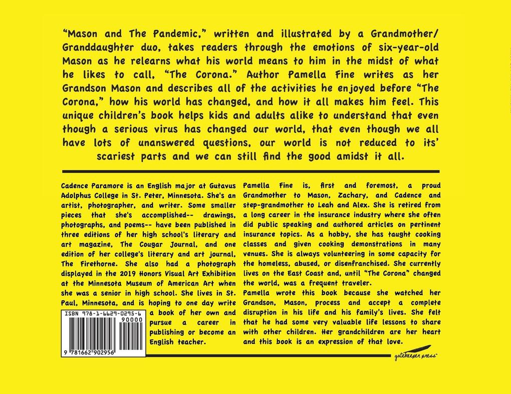 Weitere Ansicht: Mason and The Pandemic | Pamella Fine