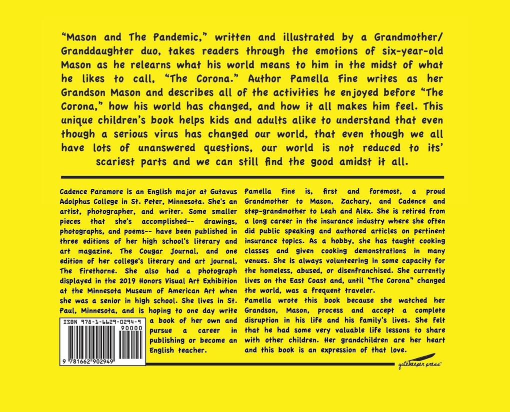 Weitere Ansicht: Mason and The Pandemic | Pamella Fine