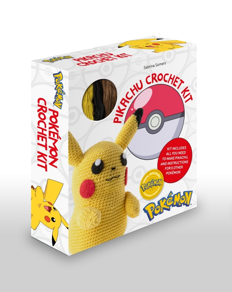Weitere Ansicht: Pokémon Crochet Pikachu Kit | Sabrina Somers