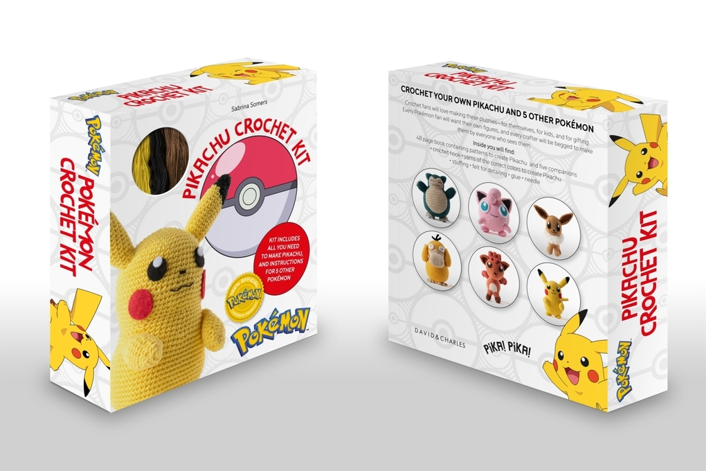 Weitere Ansicht: Pokémon Crochet Pikachu Kit | Sabrina Somers