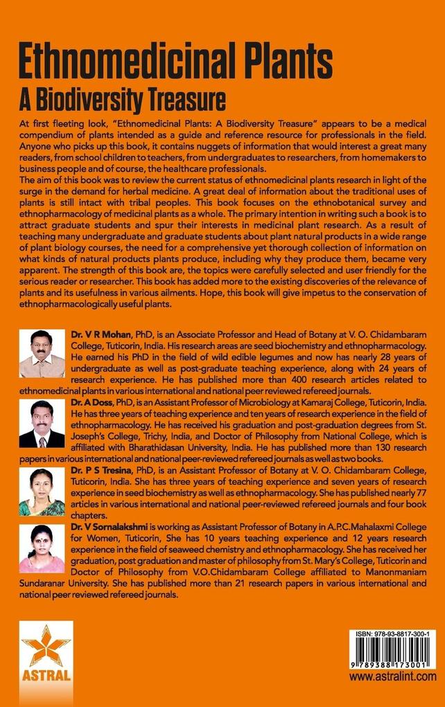 Weitere Ansicht: Ethnomedicinal Plants | V R Mohan