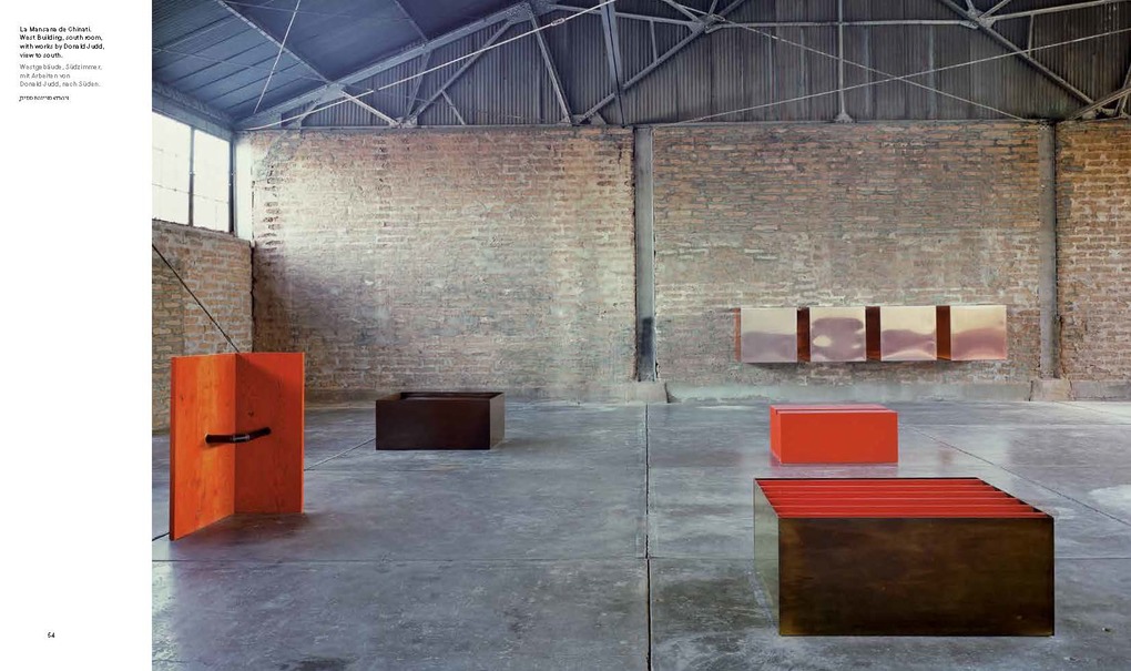 Weitere Ansicht: Donald Judd | Urs Peter Flückiger