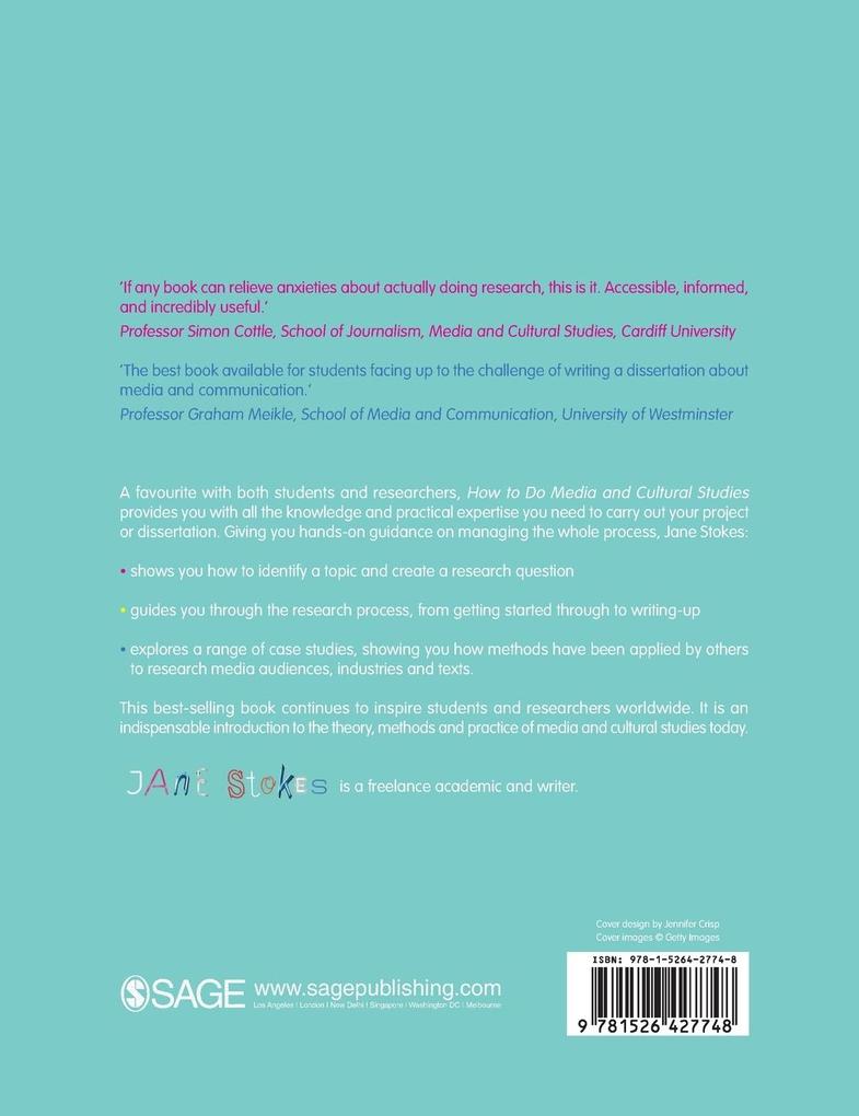 Weitere Ansicht: How to Do Media and Cultural Studies | Jane Stokes