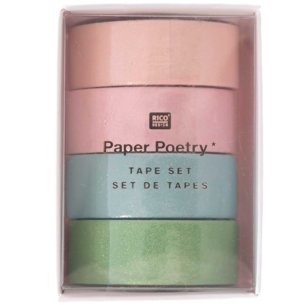 Weitere Ansicht: Tape Set, Glitter, Pastell FSC Mix