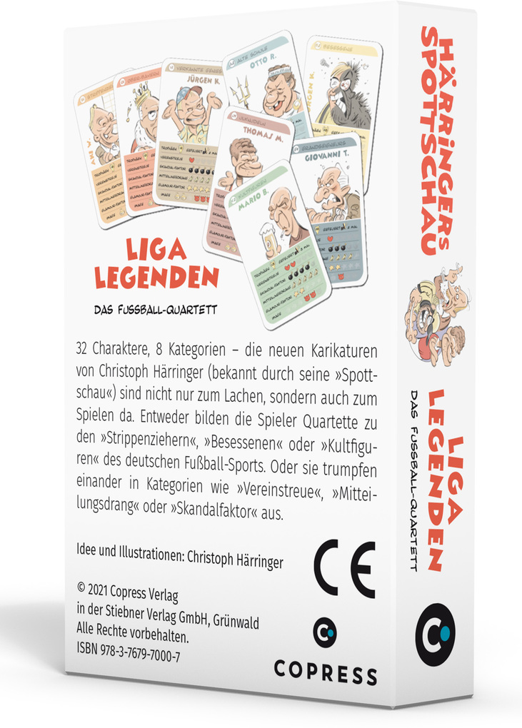 Weitere Ansicht: Härringers Spottschau Liga Legenden. Das Fußball-Quartett. | Christoph Härringer