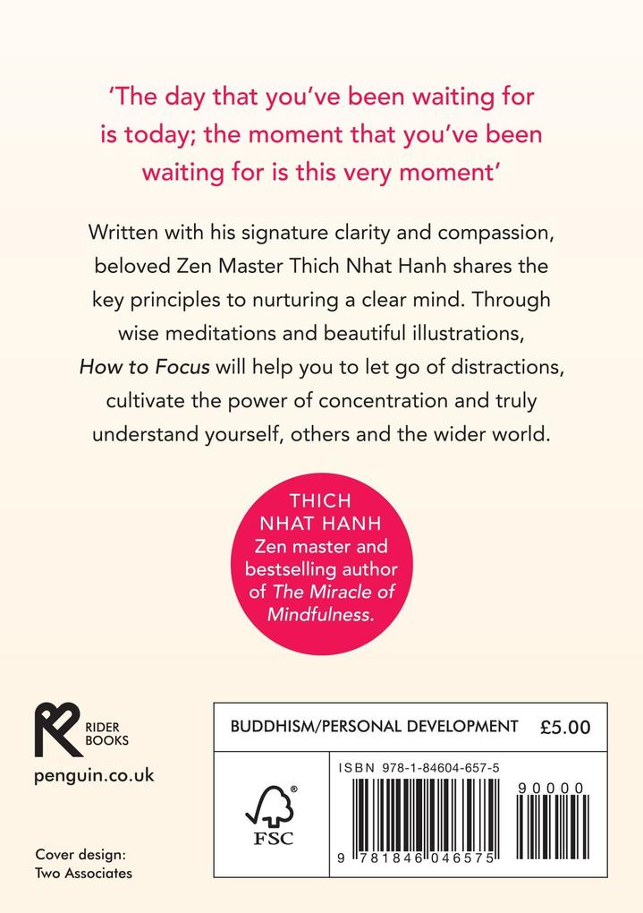 Weitere Ansicht: How to Focus | Thich Nhat Hanh