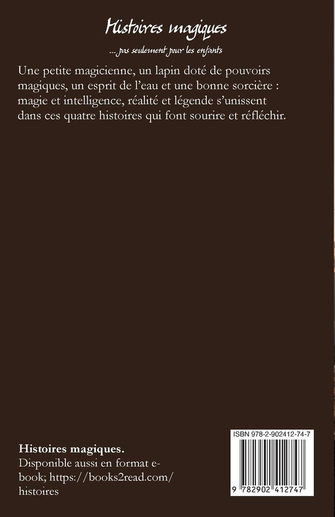 Weitere Ansicht: Histoires magiques | Annemarie Nikolaus