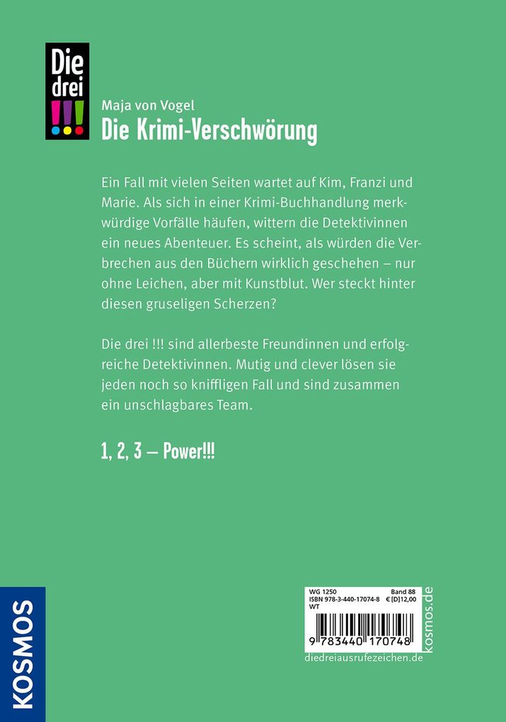 Weitere Ansicht: Die drei !!!, 88, Die Krimi-Verschwörung | Maja von Vogel