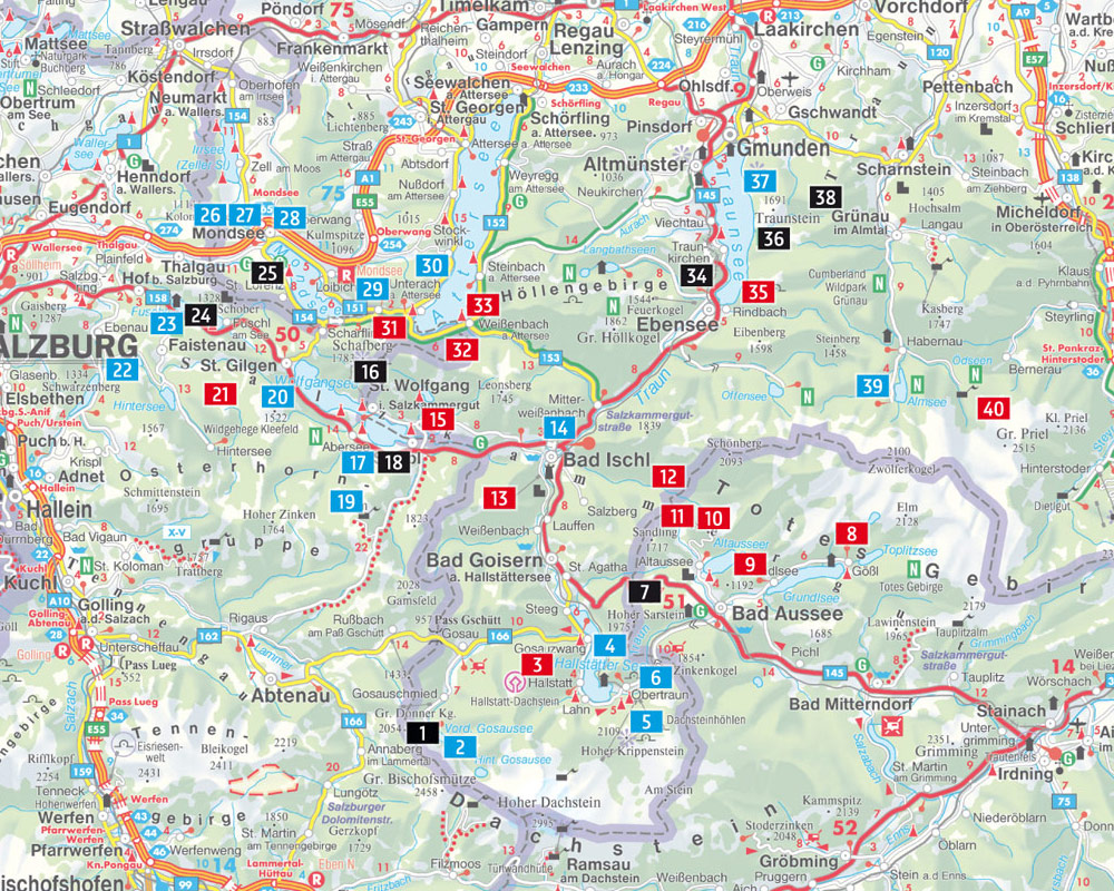 Weitere Ansicht: Wanderatlas Salzkammergut