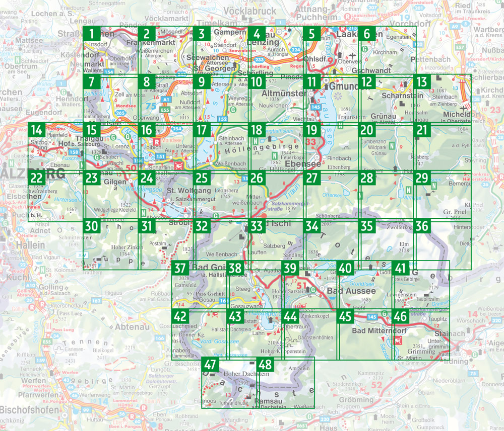 Weitere Ansicht: Wanderatlas Salzkammergut