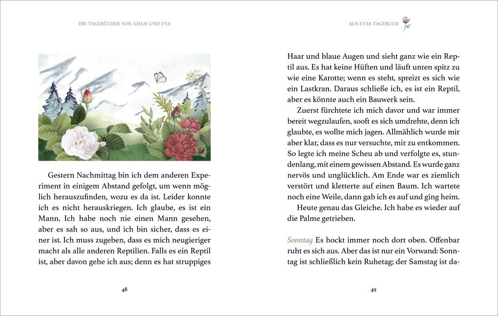 Weitere Ansicht: Die Tagebücher von Adam und Eva | Mark Twain