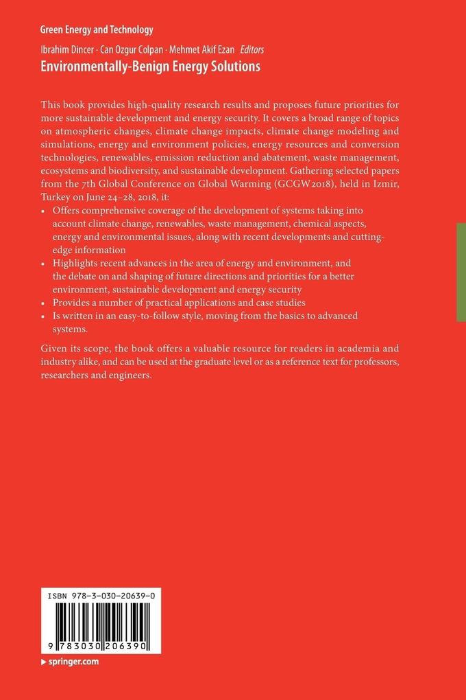 Weitere Ansicht: Environmentally-Benign Energy Solutions