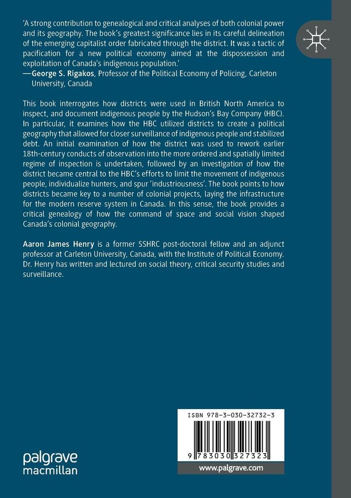Weitere Ansicht: Districts, Documentation, and Population in Rupert's Land (1740-1840) | Aaron James Henry