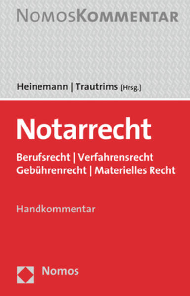 Produktbild: Notarrecht