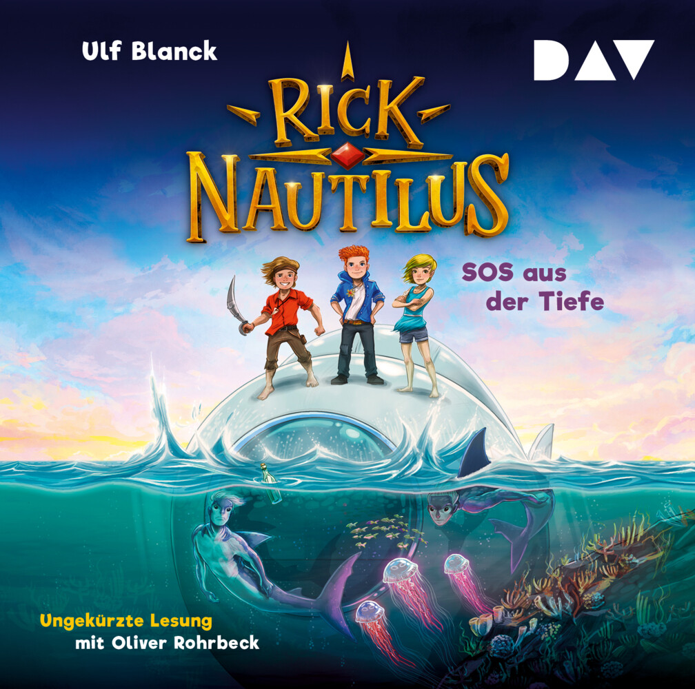 Produktbild: Rick Nautilus - SOS aus der Tiefe, 2 Audio-CD | Ulf Blanck