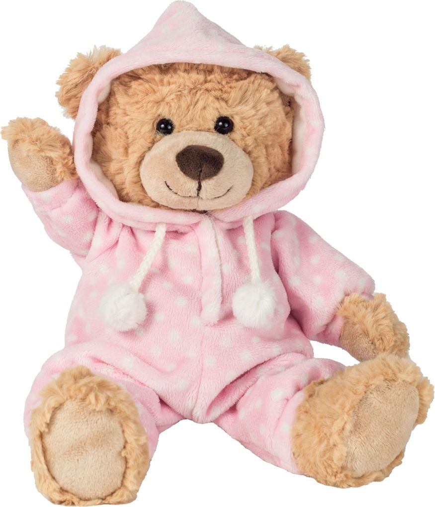 Produktbild: Teddy-Hermann - Schlafanzugbär rosa 30 cm