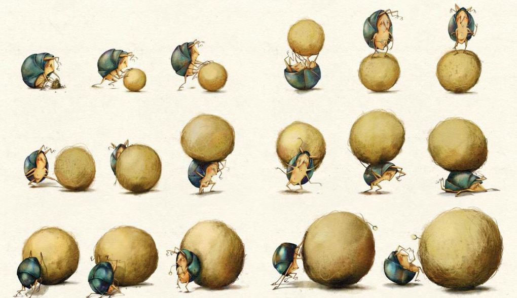 Weitere Ansicht: Der fleißige Mistkäfer und die Träume der Anderen | Julia Nüsch