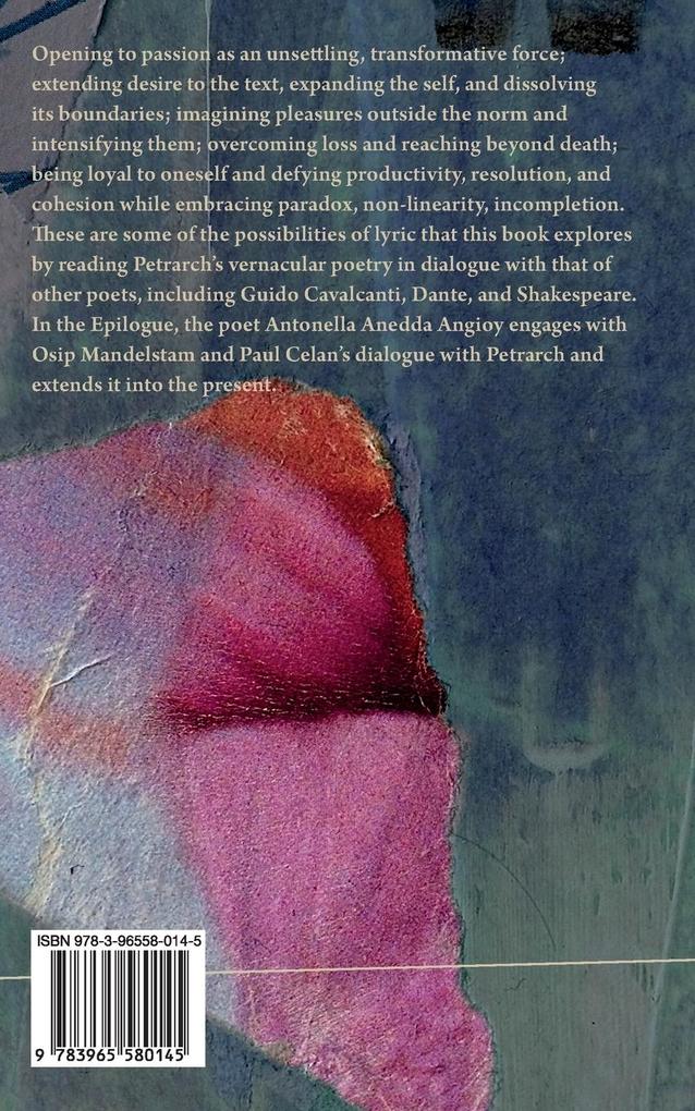 Weitere Ansicht: Possibilities of Lyric | Manuele Gragnolati, Francesca Southerden