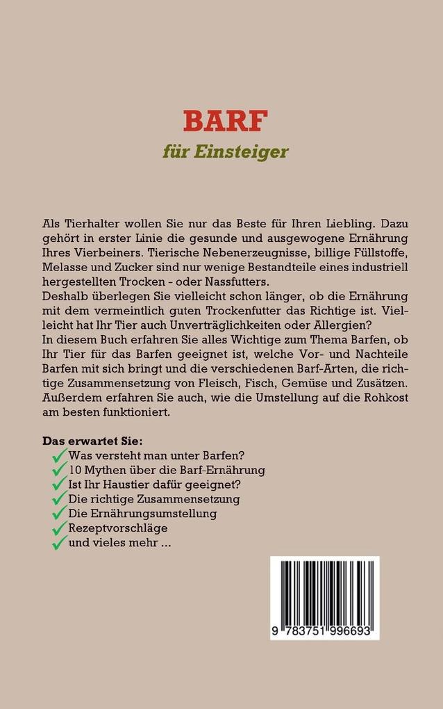 Weitere Ansicht: BARF für Einsteiger | Sebastian Groenewold