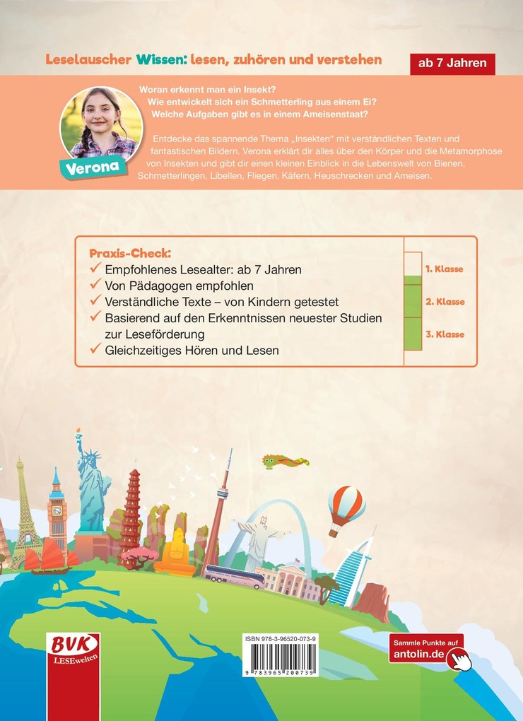 Weitere Ansicht: Leselauscher Wissen: Insekten | Sonja Thomas