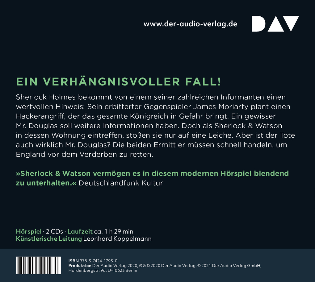Weitere Ansicht: Sherlock & Watson-Neues aus der Baker Street | Viviane Koppelmann