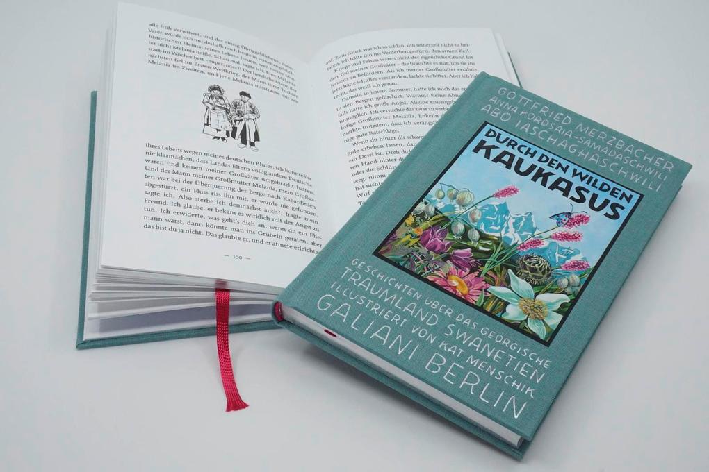 Weitere Ansicht: Durch den wilden Kaukasus | Anna Kordsaia-Samadaschwili, Abo Iaschaghaschwili, Gottfried Merzbacher