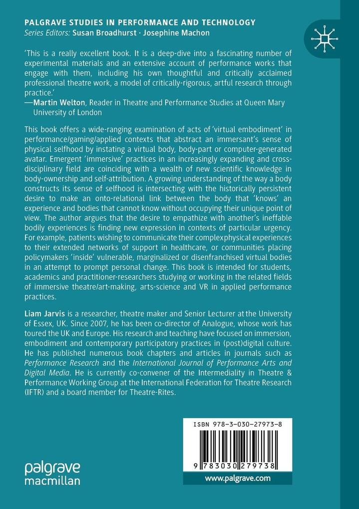 Weitere Ansicht: Immersive Embodiment | Liam Jarvis