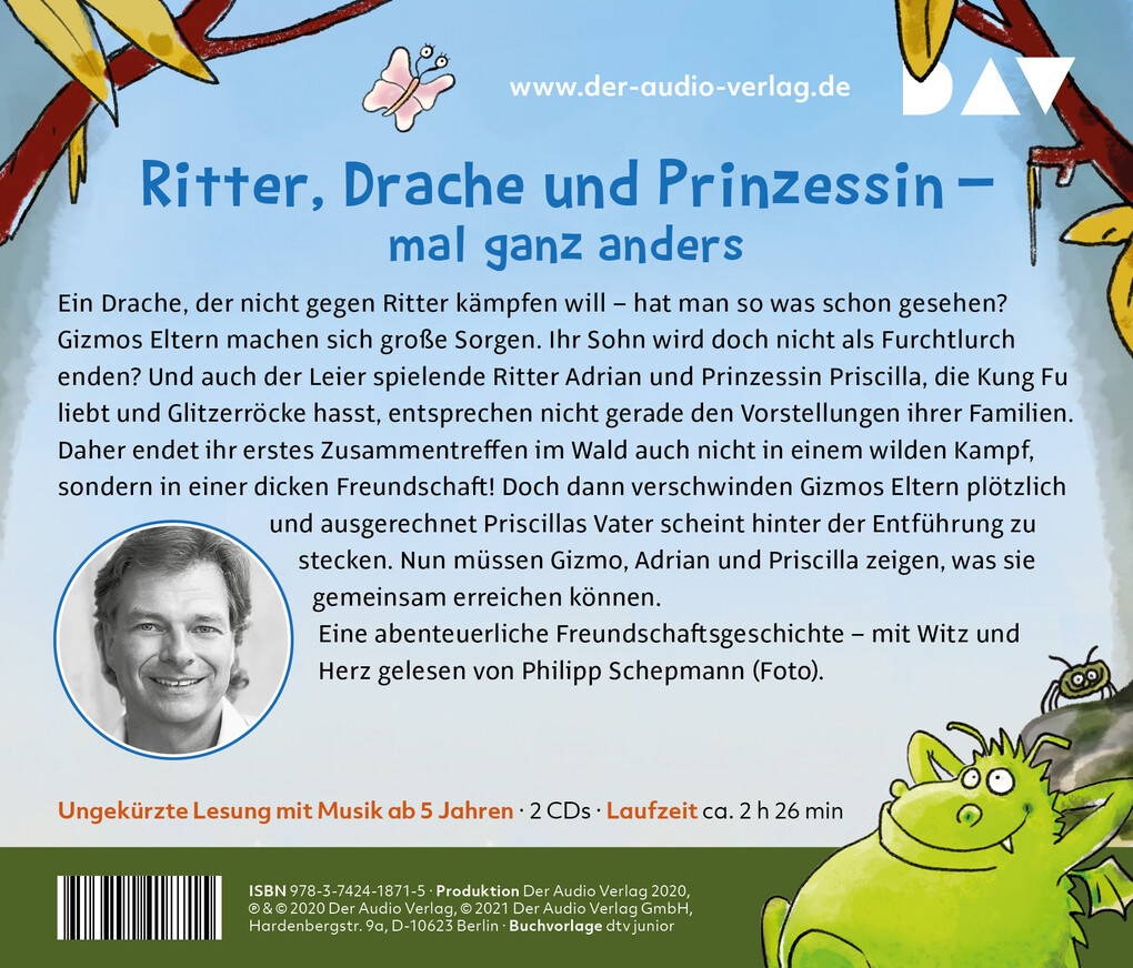 Weitere Ansicht: Gizmo - Auch Drachen brauchen Freunde, 2 Audio-CD | Markus Grolik