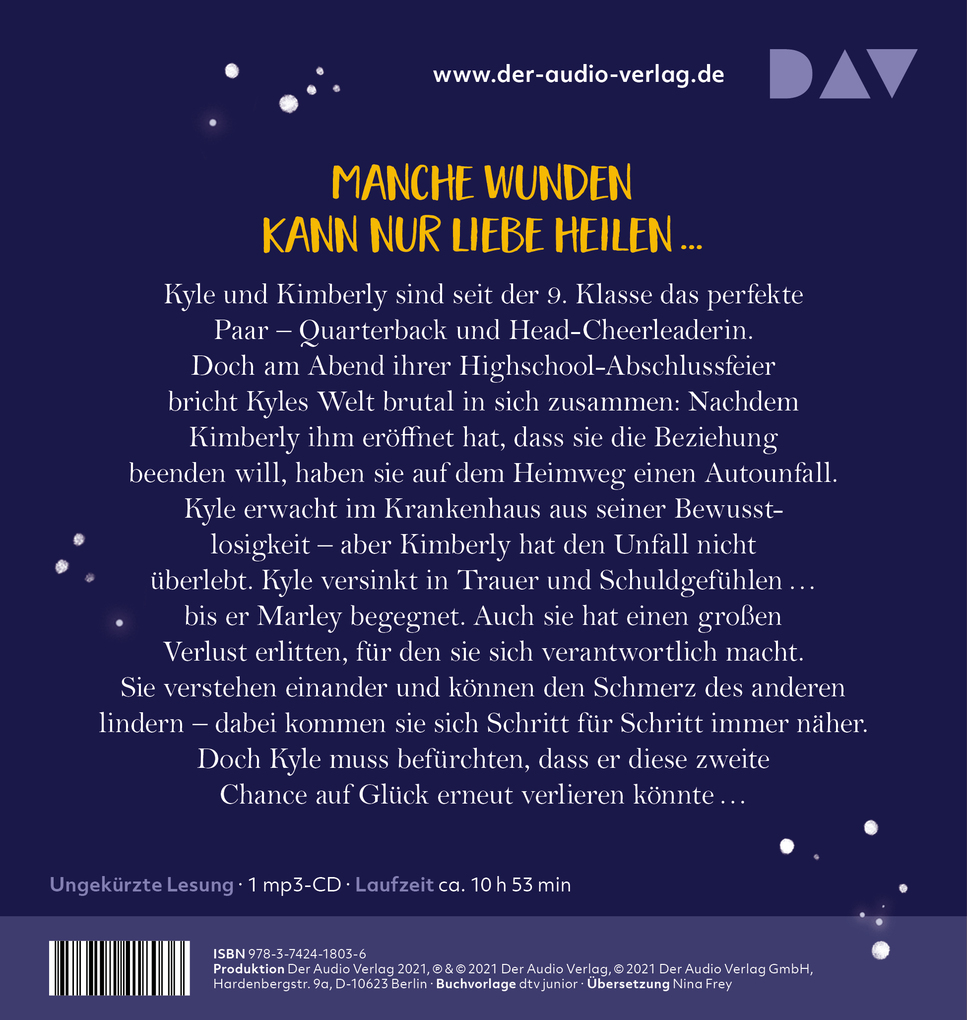 Weitere Ansicht: All This Time - Lieben heißt unendlich sein, 1 Audio-CD, 1 MP3 | Mikki Daughtry, Rachael Lippincott