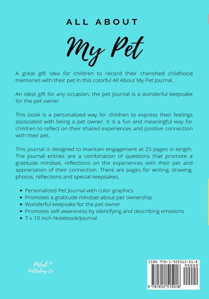 Weitere Ansicht: All About My Pet - Guinea Pig | Petal Publishing Co.